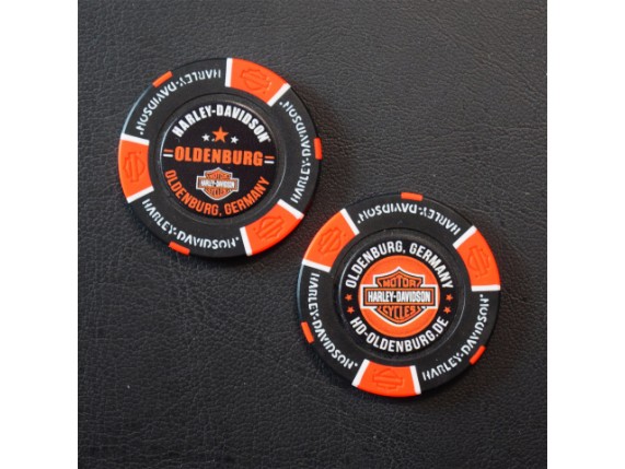 FC69705, POKER CHIP HD PRIME BAR & SHIELD