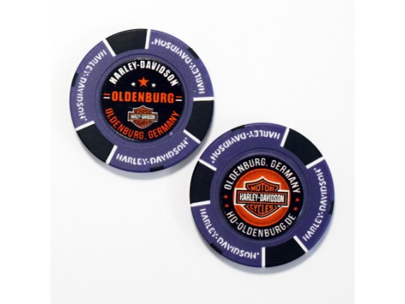 FC69711, POKER CHIP HD PRIME BAR & SHIELD