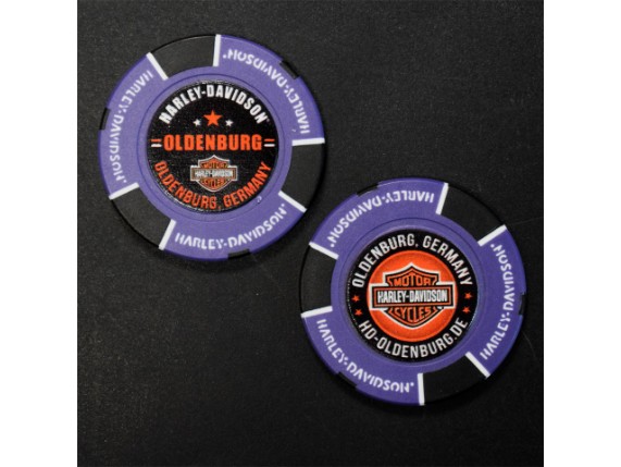 FC69711, POKER CHIP HD PRIME BAR & SHIELD