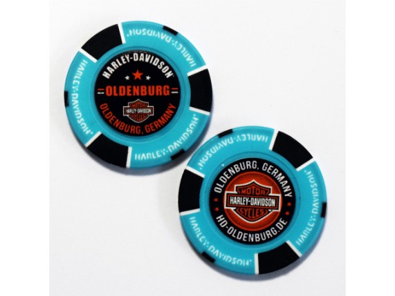 FC69718, POKER CHIP HD PRIME BAR & SHIELD