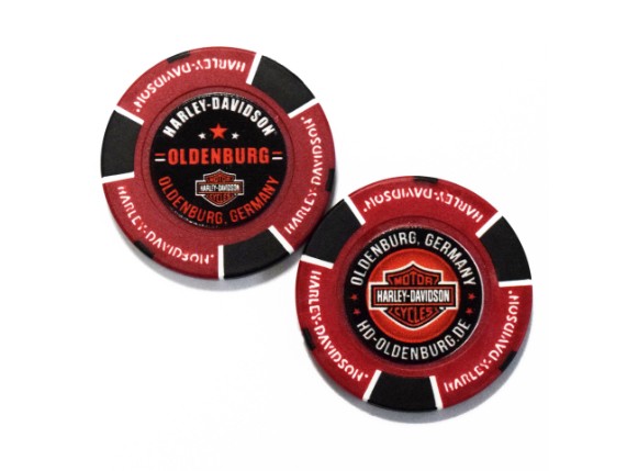 FC69723, POKER CHIP HD PRIME BAR & SHIELD
