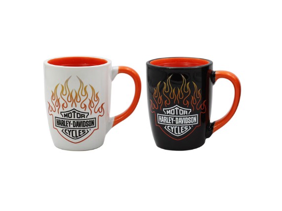 HDL-18629, SET TAZZE HD FLAMES CAMBIO COLORE