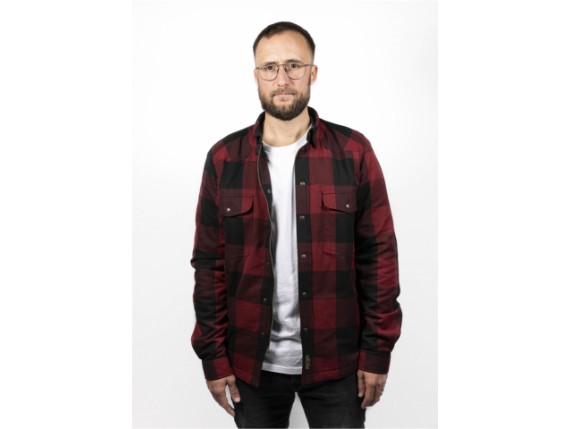 JDL5001-XL, MAGLIA JOHN DOE MOTOSHIRT ROSSA