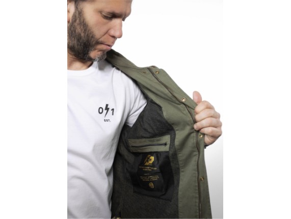 JDL5007-XL, HEMD JOHN DOE MOTOSHIRT OLIVE