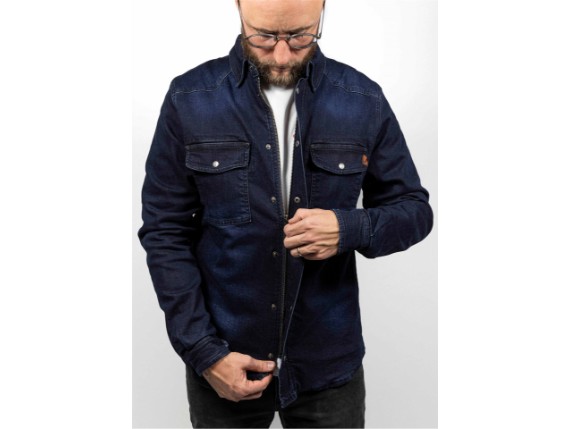 JDL5010-L, MAGLIETTA JOHN DOE MOTOSHIRT DENIM