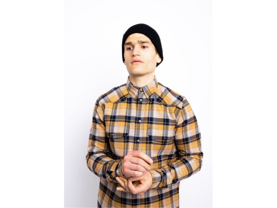 JDL5011-L, HEMD JOHN DOE MOTOSHIRT YELLOW