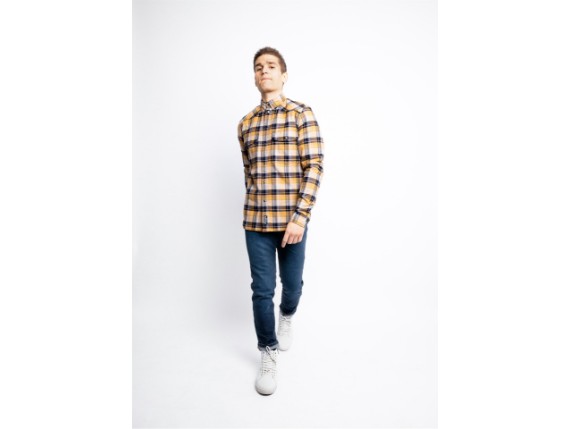 JDL5011-L, HEMD JOHN DOE MOTOSHIRT YELLOW