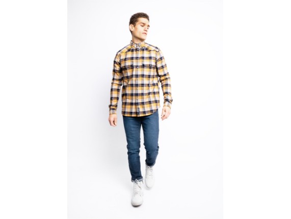 JDL5011-L, HEMD JOHN DOE MOTOSHIRT YELLOW