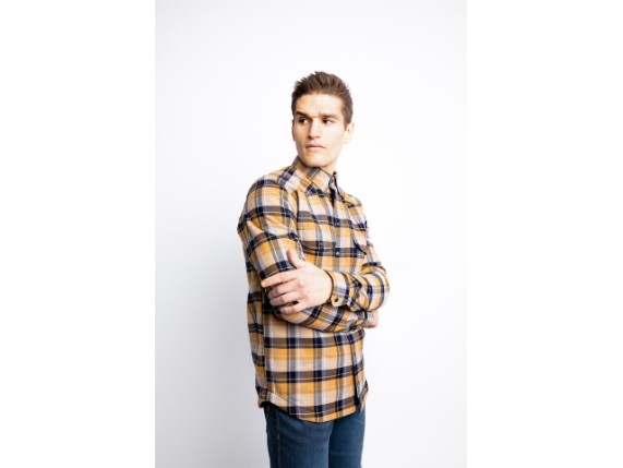 JDL5011-L, HEMD JOHN DOE MOTOSHIRT YELLOW