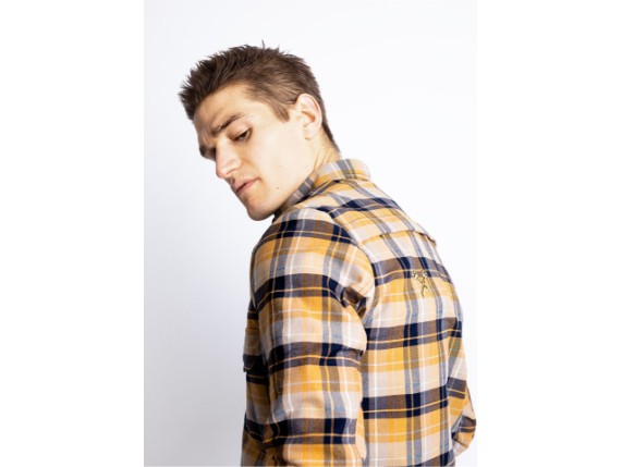 JDL5011-L, HEMD JOHN DOE MOTOSHIRT YELLOW