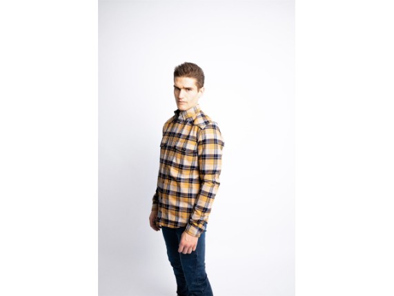 JDL5011-L, HEMD JOHN DOE MOTOSHIRT YELLOW