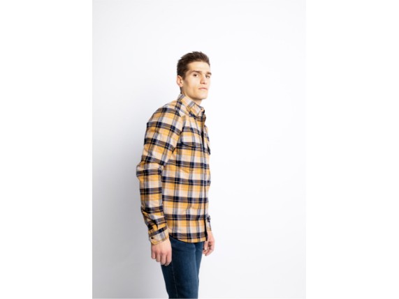 JDL5011-L, HEMD JOHN DOE MOTOSHIRT YELLOW