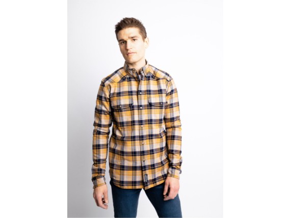 JDL5011-L, HEMD JOHN DOE MOTOSHIRT YELLOW