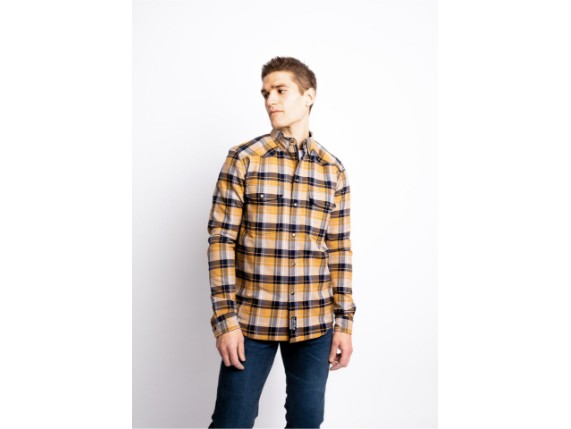 JDL5011-L, HEMD JOHN DOE MOTOSHIRT YELLOW