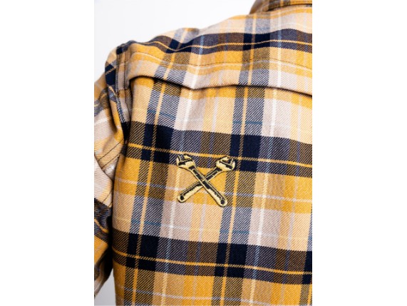 JDL5011-L, HEMD JOHN DOE MOTOSHIRT YELLOW