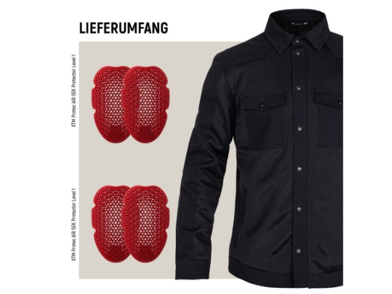 JDL5022-L, HEMD JOHN DOE AERO MESH