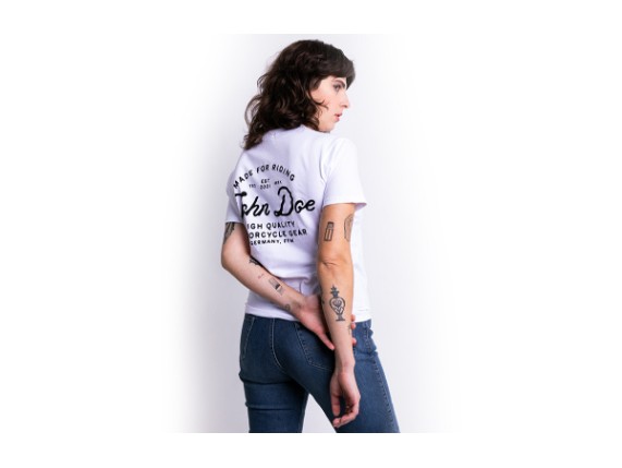 JDS6408-M, T-SHIRT JOHN DOE JD LETTERING WOMEN