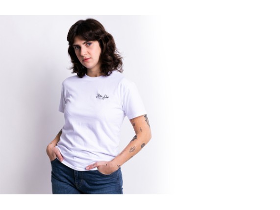 JDS6408-M, T-SHIRT JOHN DOE JD LETTERING WOMEN