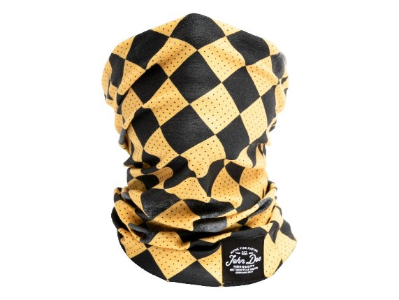 JDT7013, HALSTUCH JOHN DOE RACE FLAG YELLOW