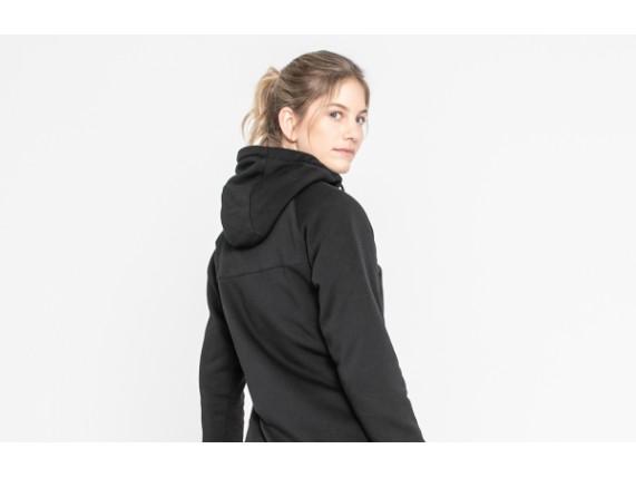 JHK8002-M, JOHN DOE XTM DONNA V2 KEVLAR FELPA CON CAPPUCCIO