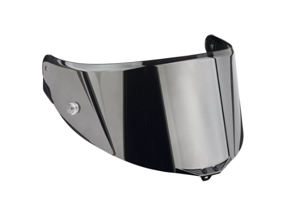 KV0B9N1-004-2FTO, VISIER AGV RACE 3 IRIDIUM SILVER