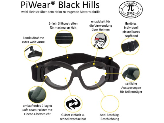 PI-G-129-004, BRILLE PIWEAR BLACK HILLS 24 DCL