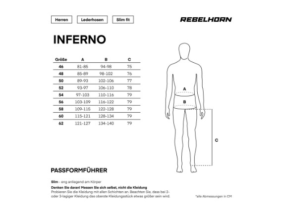 RH-LP-INFERNO_01_52, STIEFELHOSE REBELHORN INFERNO