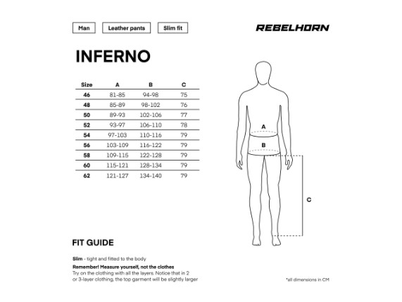 RH-LP-INFERNO_01_52, STIEFELHOSE REBELHORN INFERNO