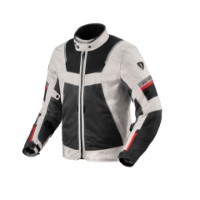 Tornado 4 H2O Textiljacke Silber-Schwarz