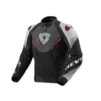 Quantum 3 Air Textiljacke Grau-Rot