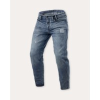 Motorradjeans Rilan Vintage Mittel Blau