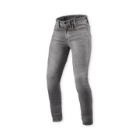 Piston 3 Motorradjeans Skinny lang Grau