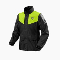Nitric 4 H2O Regenjacke Schwarz-Neon Gelb