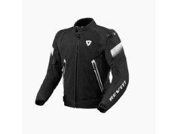 Control Air H2O Textiljacke Schwarz-Weiss