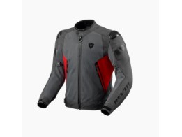 Control Air H2O Textiljacke Grau-Rot