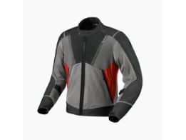 Airwave 4 Textiljacke Anthrazit-Rot