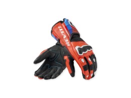 Quantum 3 Handschuhe Neonrot-Blau
