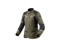 Voltiac 3 H2O Ladies Textiljacke Grün-Anthrazit