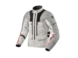 Offtrack 2 H2O Textiljacke Hellgrau-Silber