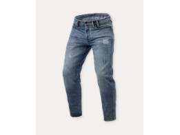Motorradjeans Rilan Vintage Mittel Blau