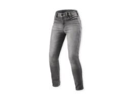 Shelby 3 Ladies Motorradjeans Standard Skinny Grau