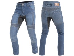 Parado Herren Motorradjeans Skinny Fit blau