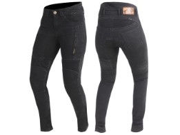 Paradro Monolayer Damen Motorradjeans Slim Fit blau