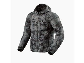 Flare 3 H2O Jacke Camo Dunkelgrau
