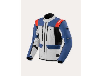Offtrack 3 H2O Textiljacke Blau-Grau