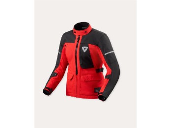 Convergent H2O Textiljacke Ladies Rot-Schwarz