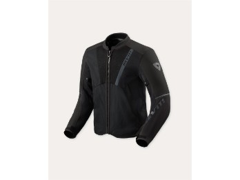 GT-R 4 AIR Textiljacke Schwarz
