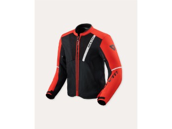 GT-R 4 AIR Textiljacke Rot-Schwarz