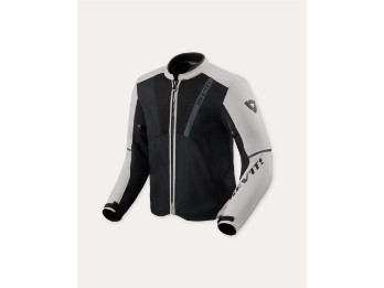 GT-R 4 AIR Textiljacke Silber-Schwarz