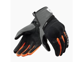 Mosca 2 Handschuh Schwarz-orangien
